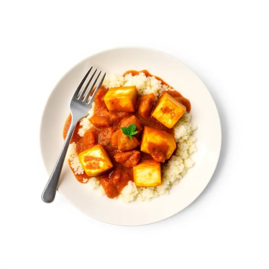 Simple Paneer Vindaloo
