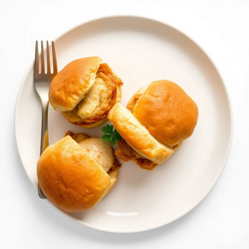 American Slow-Roasted Chicken Sliders