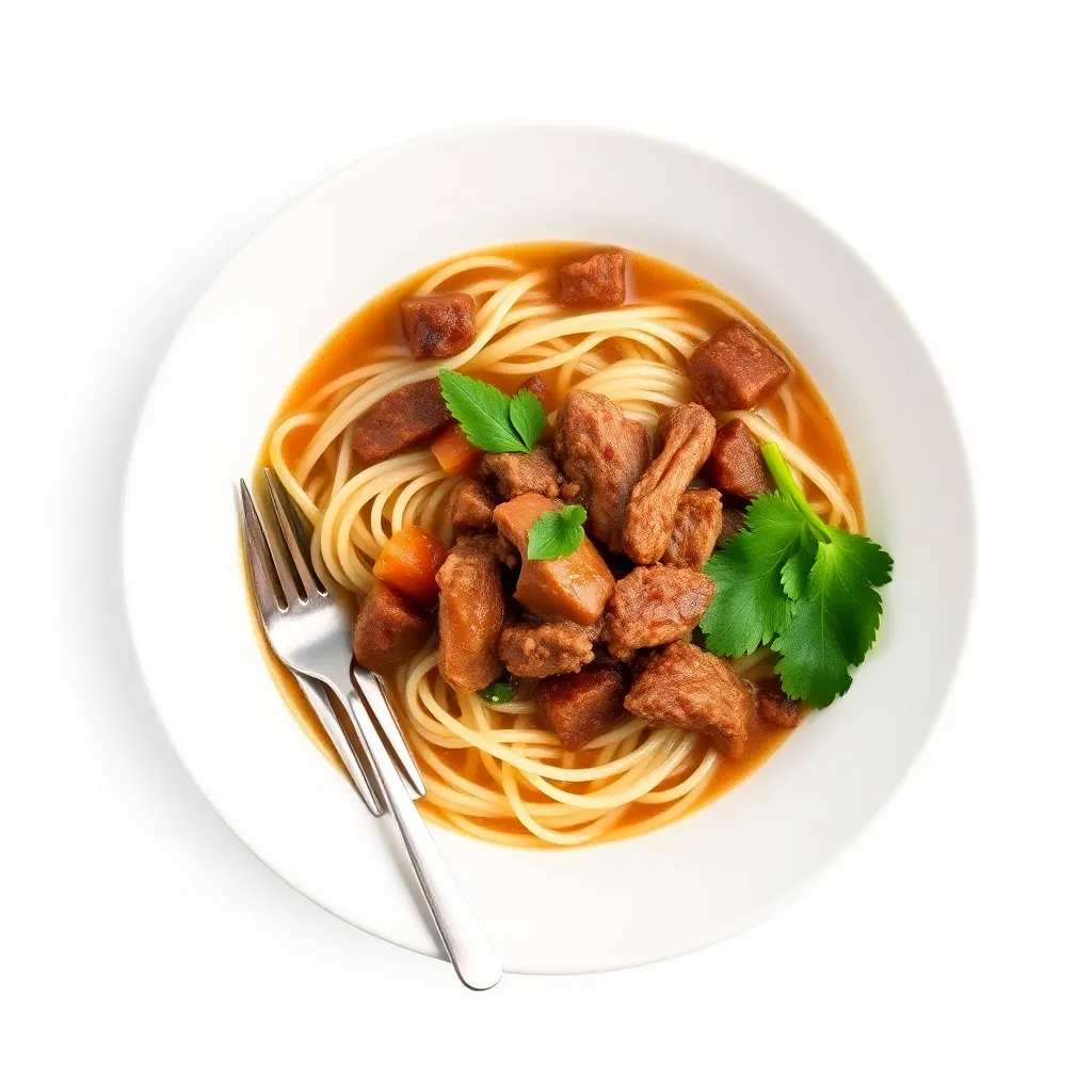 Beef Pho Inspired Noodle Bowl