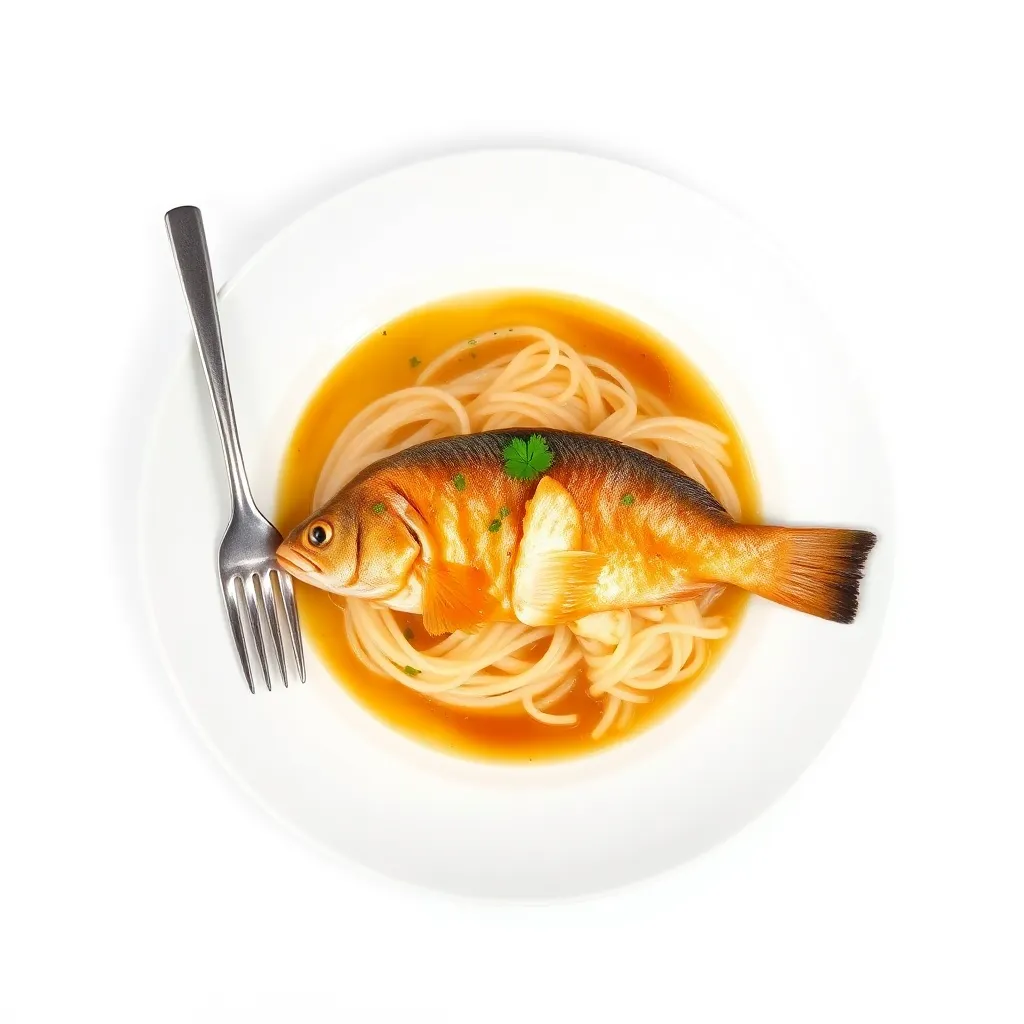 Steamed Fish with Ginger and Soy