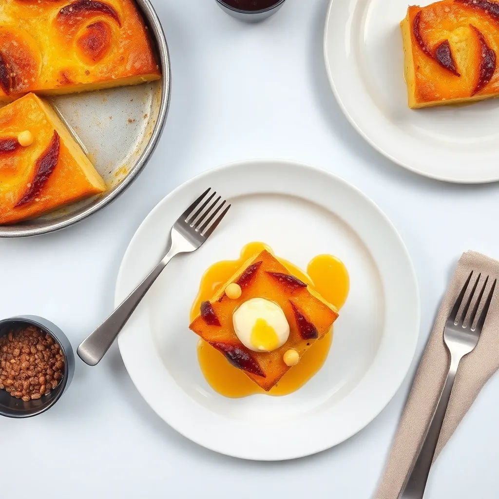 Panettone Bread and Butter Pudding