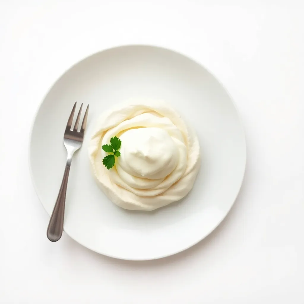 Pavlova with Feijoa and Cream
