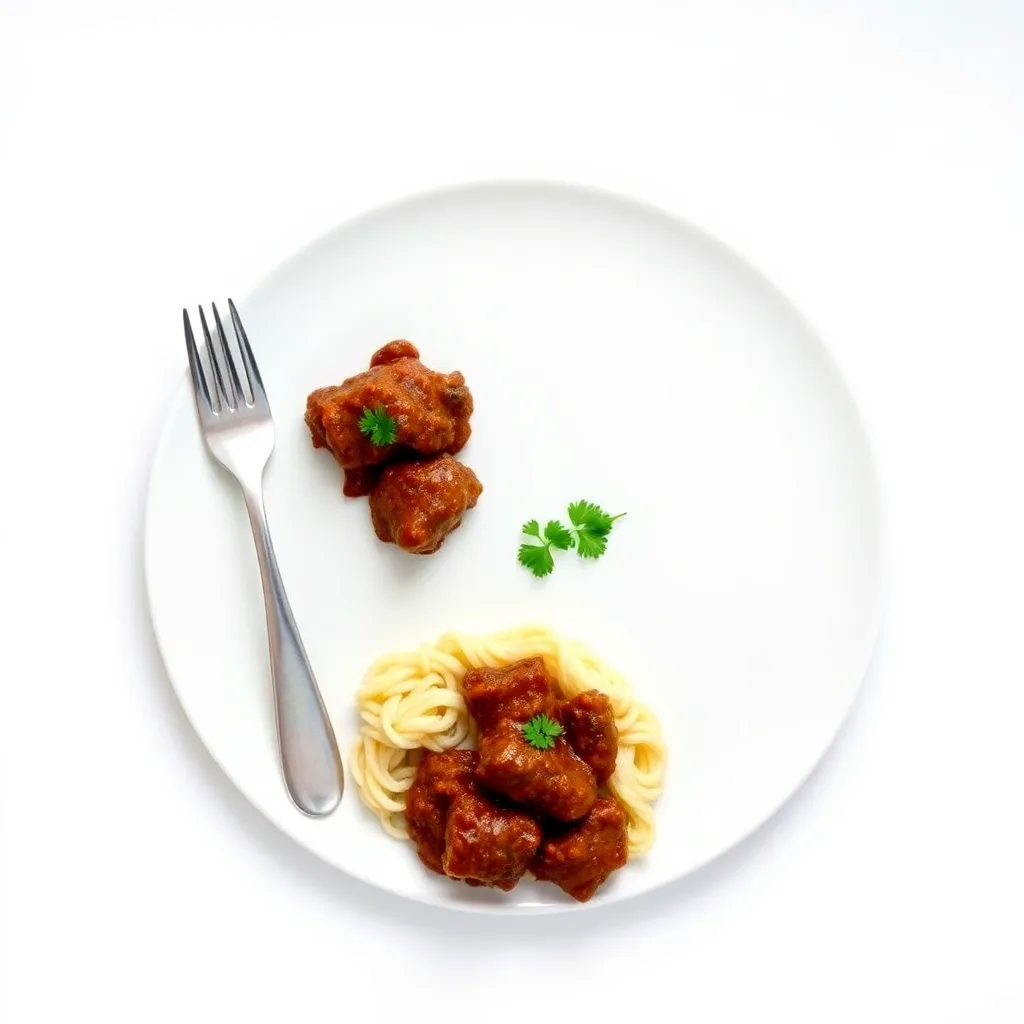 Lamb Masala Bhaji Garlic