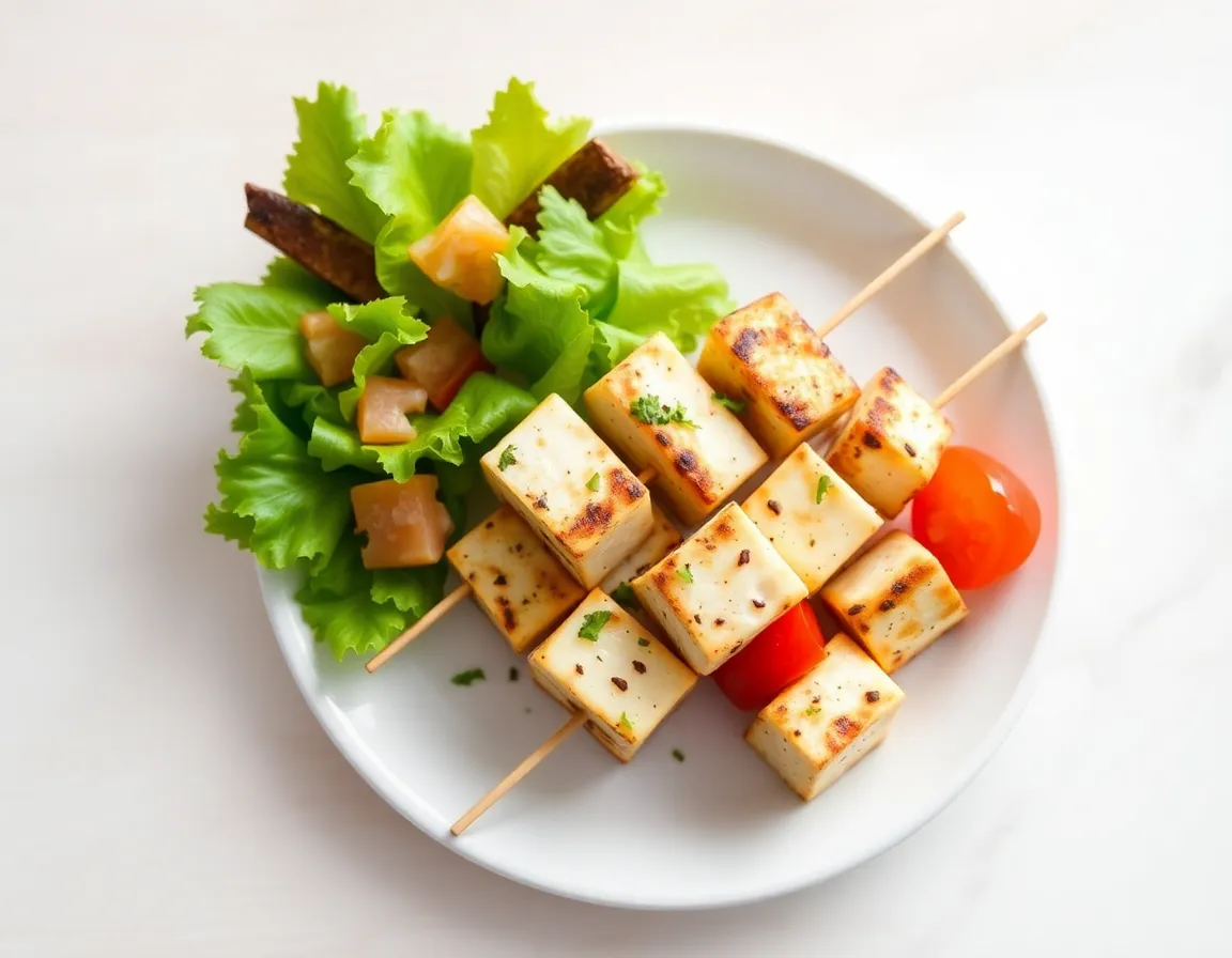 Easy Cypriot Halloumi Souvlaki