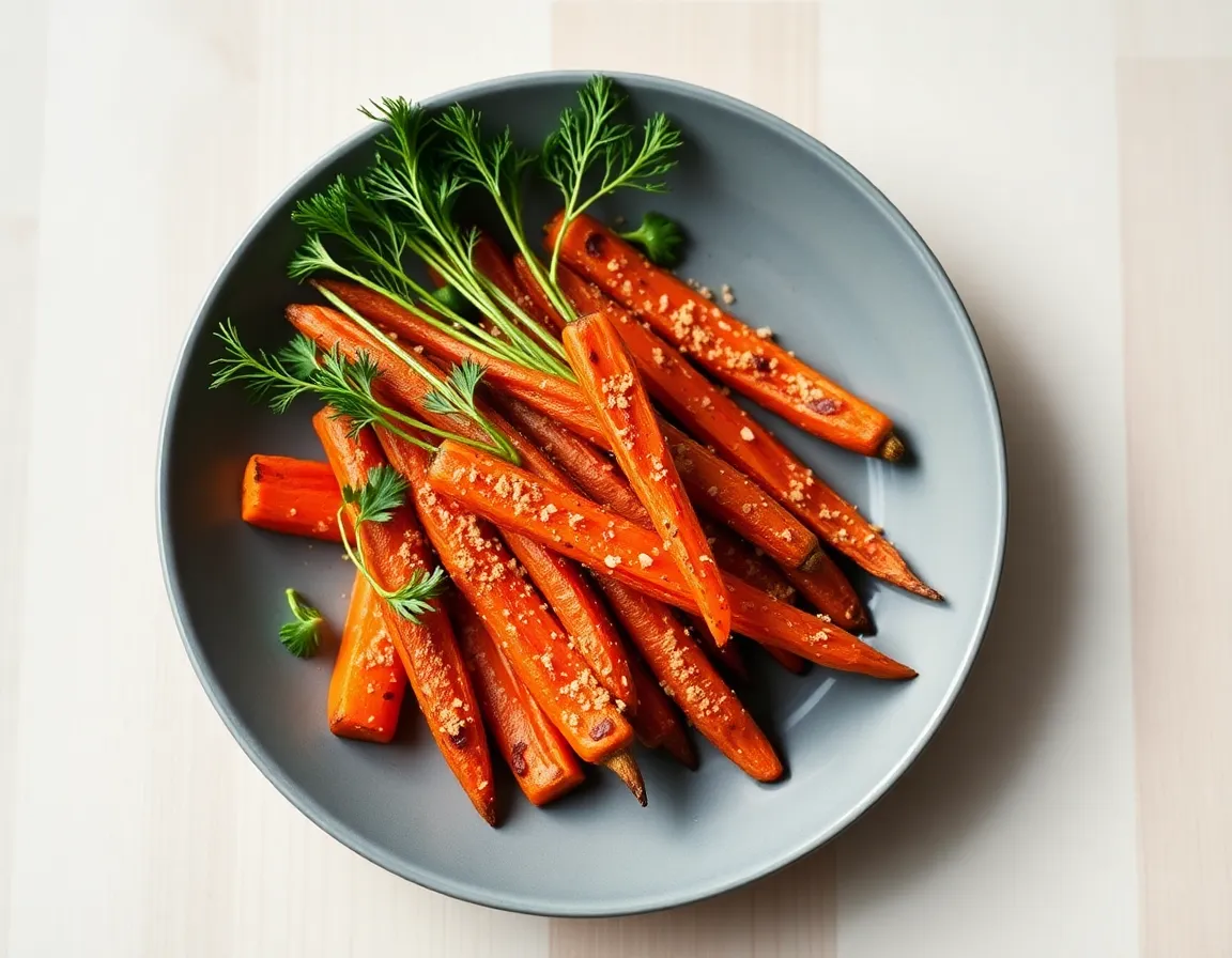 Easy Dukkah Roasted Carrots
