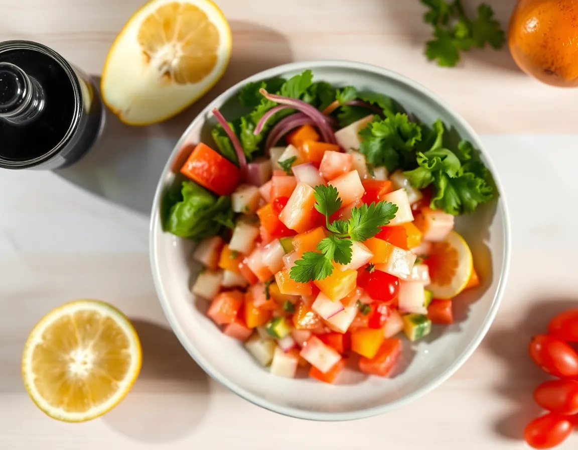 Easy Ecuadorian Ceviche