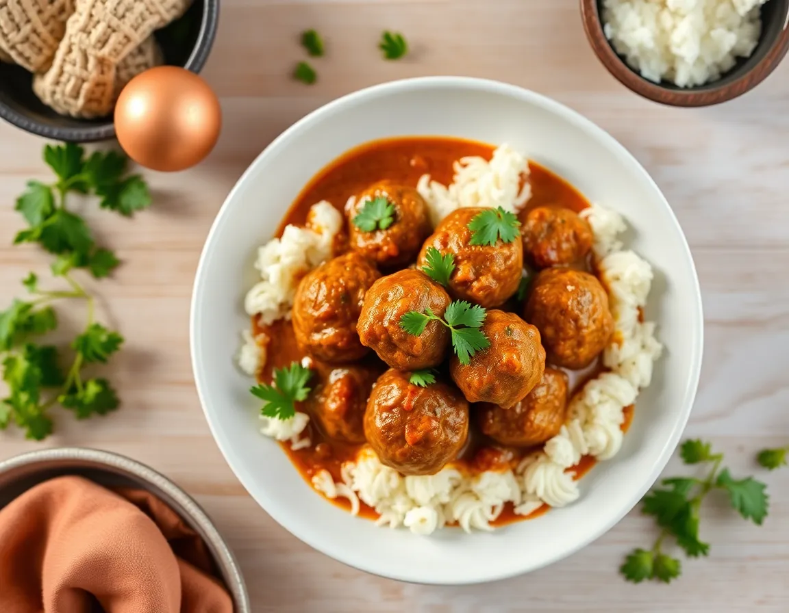 Easy Lamb Kofta Curry