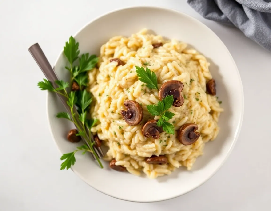 Easy Mushroom Risotto
