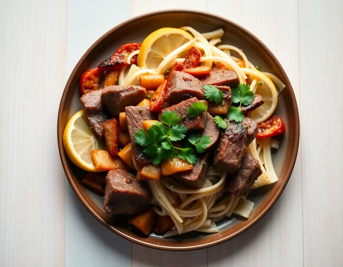 Easy Peruvian Lomo Saltado
