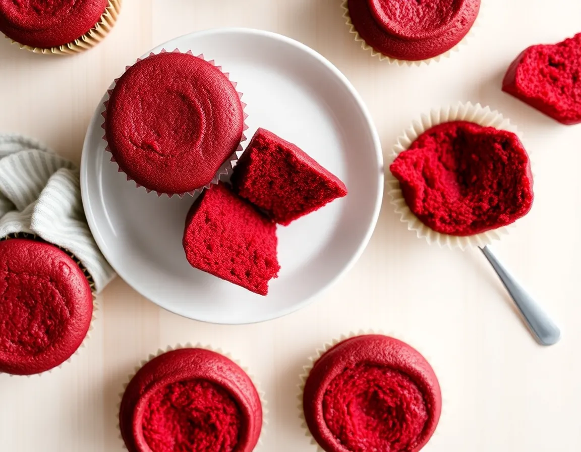 Easy Red Velvet Cupcakes