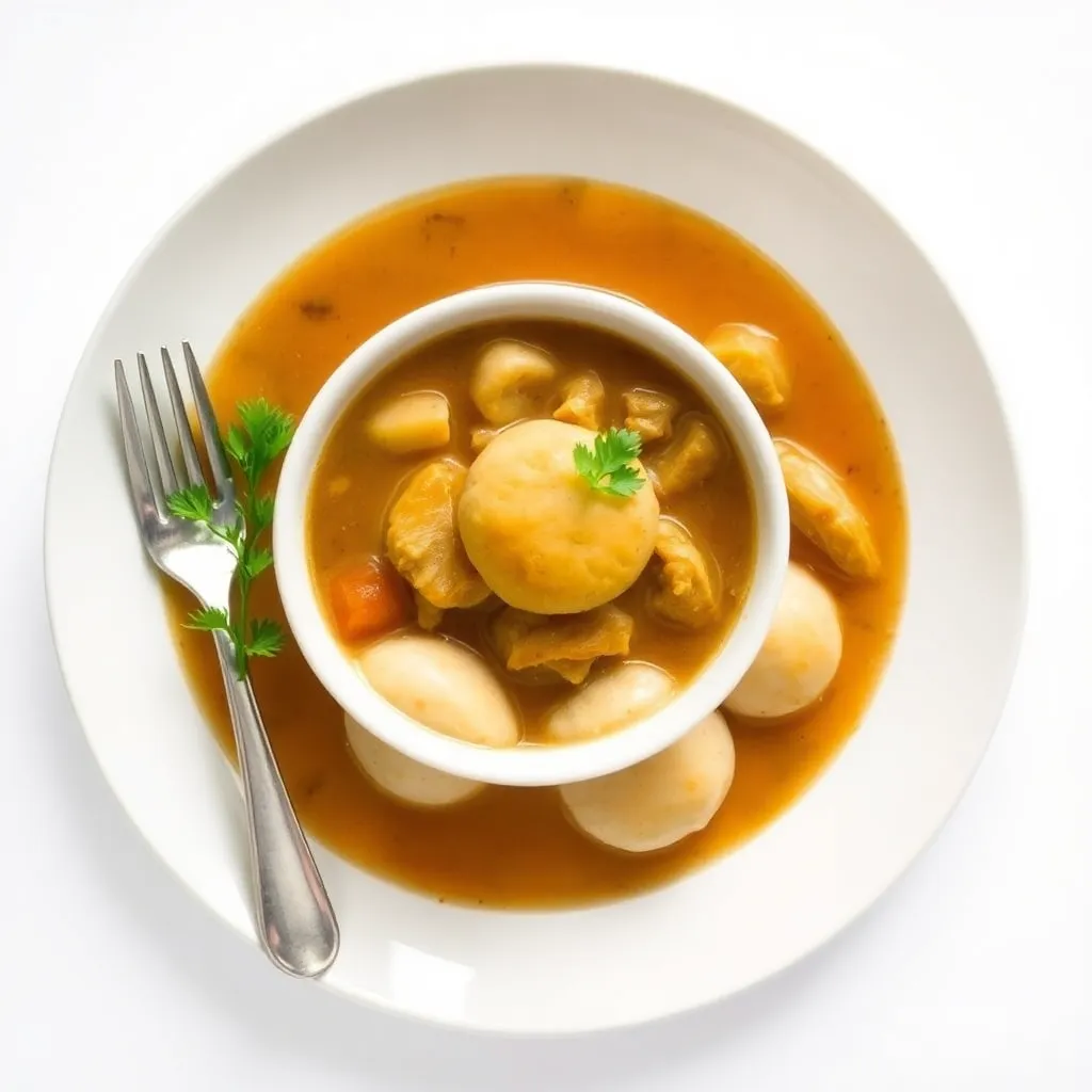 One-Pot Chicken Stew with Suet Dumplings