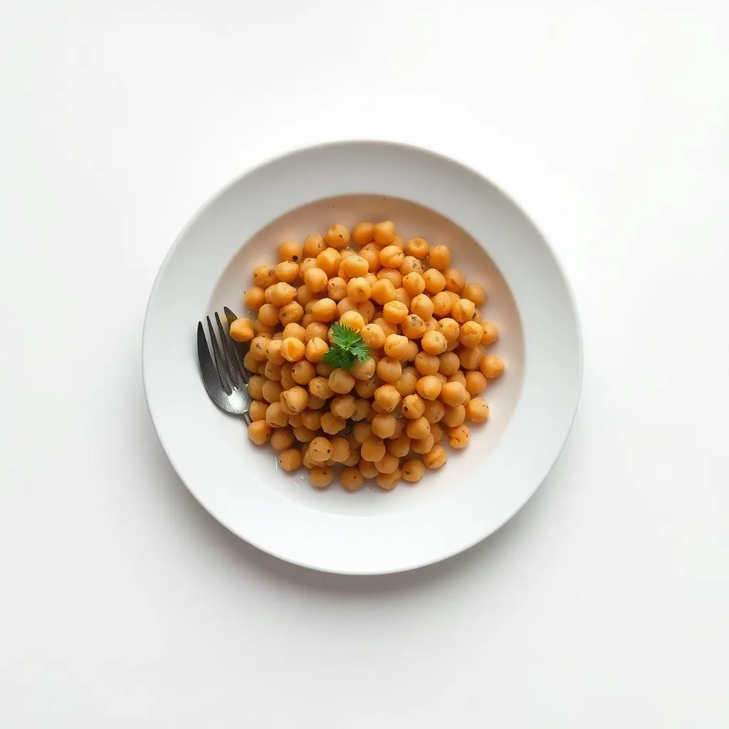 Mediterranean Garlicky Chickpeas Bowl