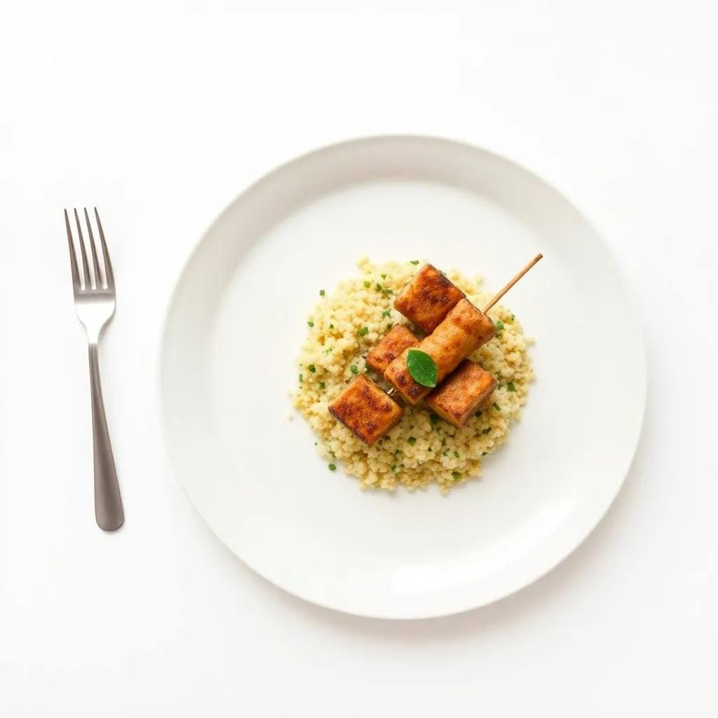 Country-Style Chicken Skewers with Couscous