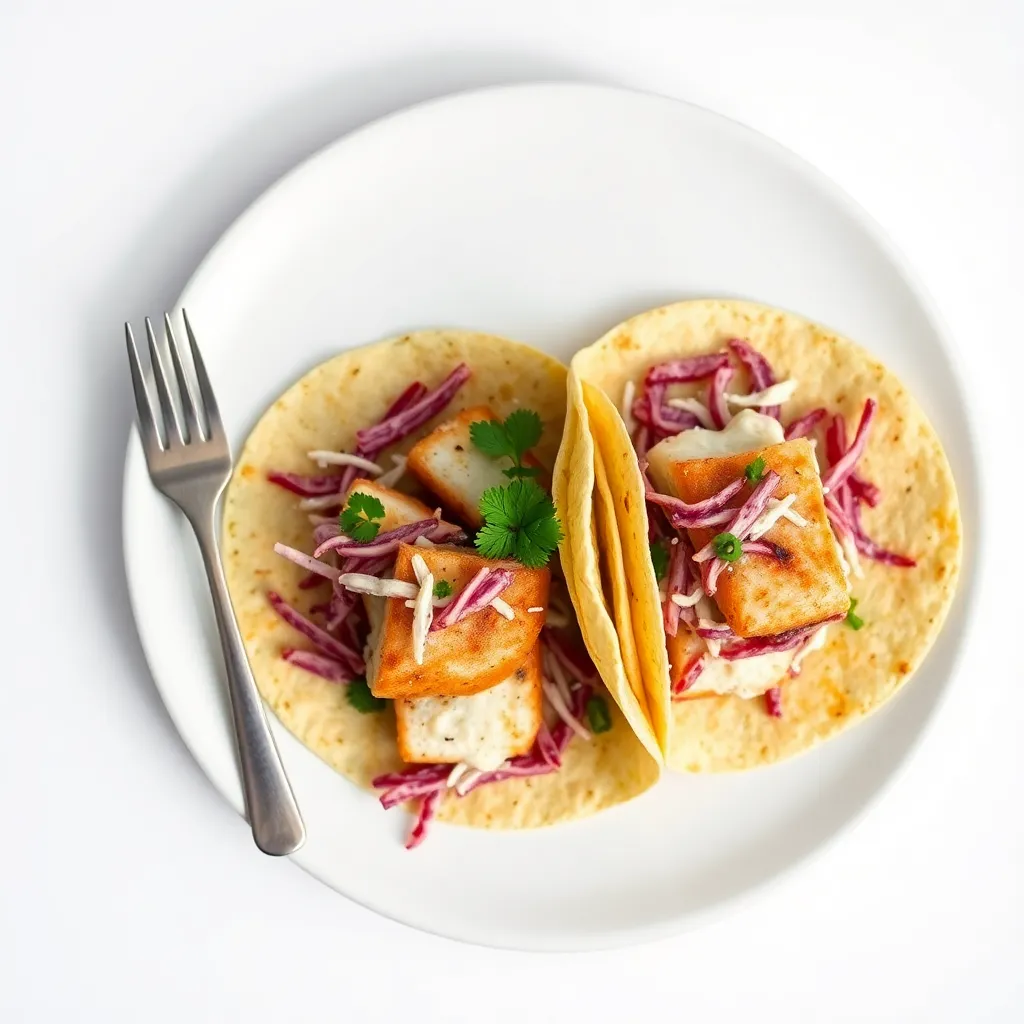 Fish Tacos with Slaw