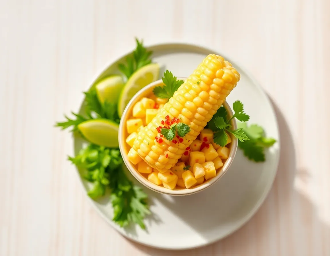 Elote en Vaso (Corn in a Cup)