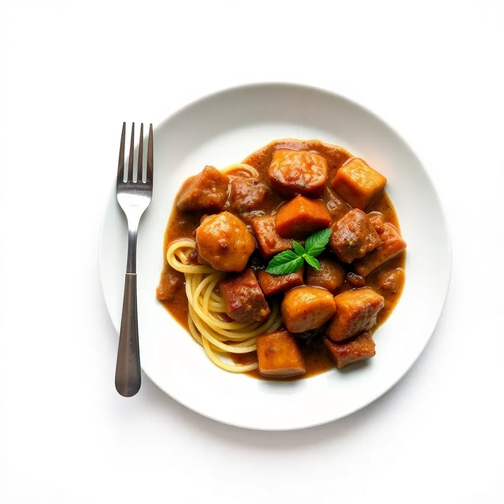Sizzling Pork Bourguignon