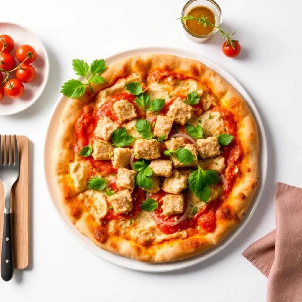 Tuna and Onion Pizza