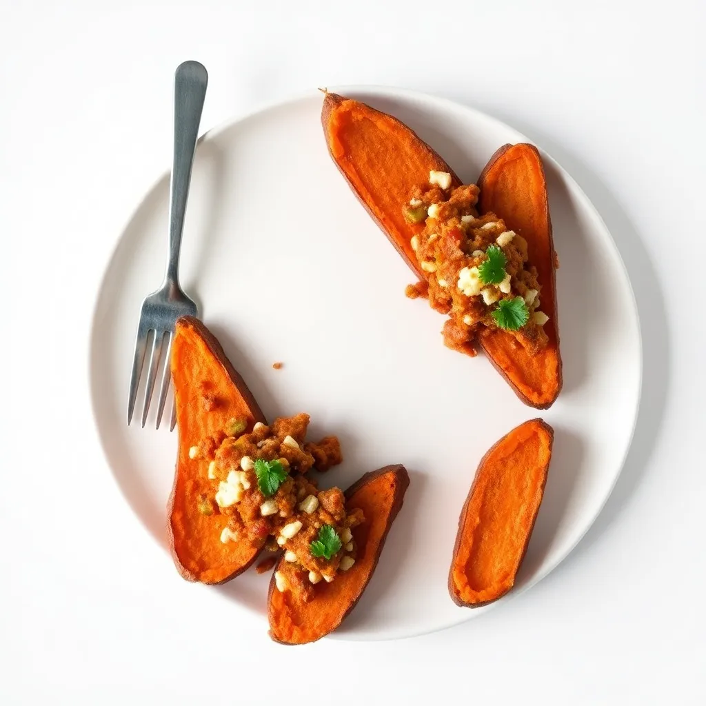 Loaded Sweet Potato Wedges