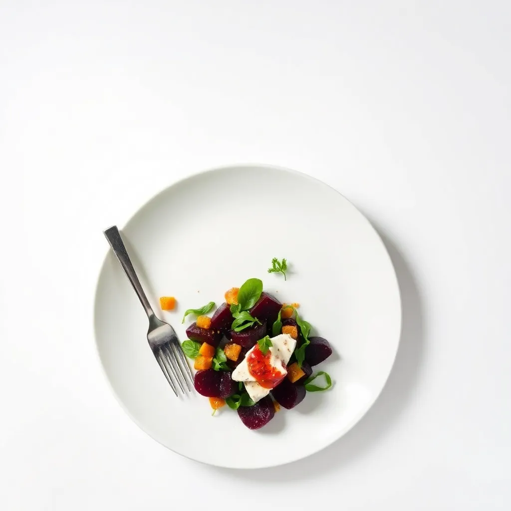 Roasted Beet and Goat Cheese Salad