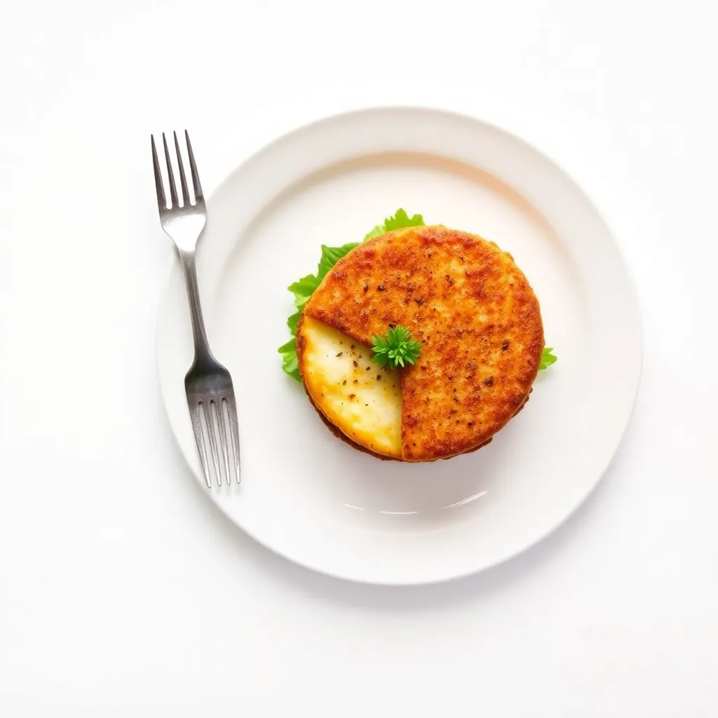 Golden Halloumi Burger