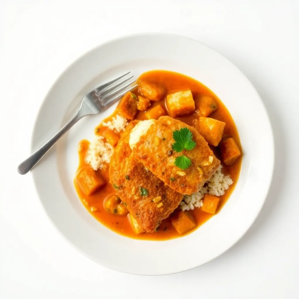 Crispy Snapper Curry