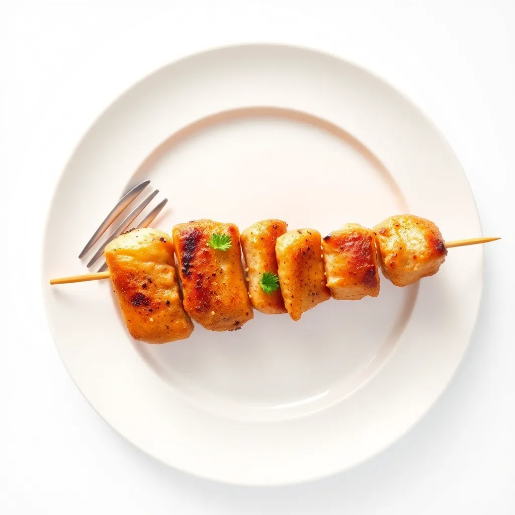 Pan-Seared Chicken Skewers