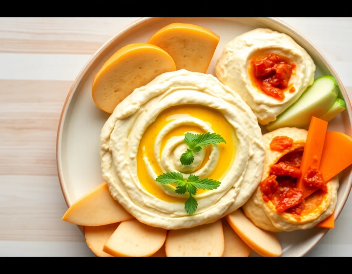 Hummus Trio Platter