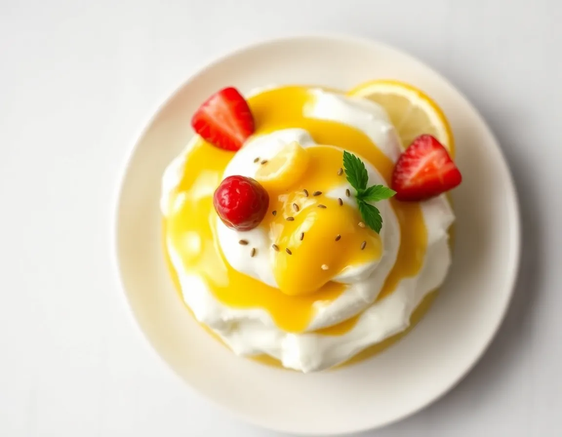 Lemon Curd Yogurt Parfait
