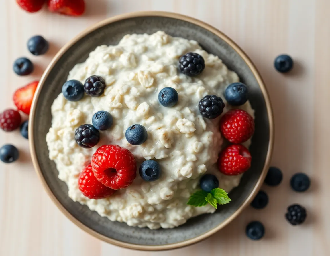 Overnight Oats with Berries