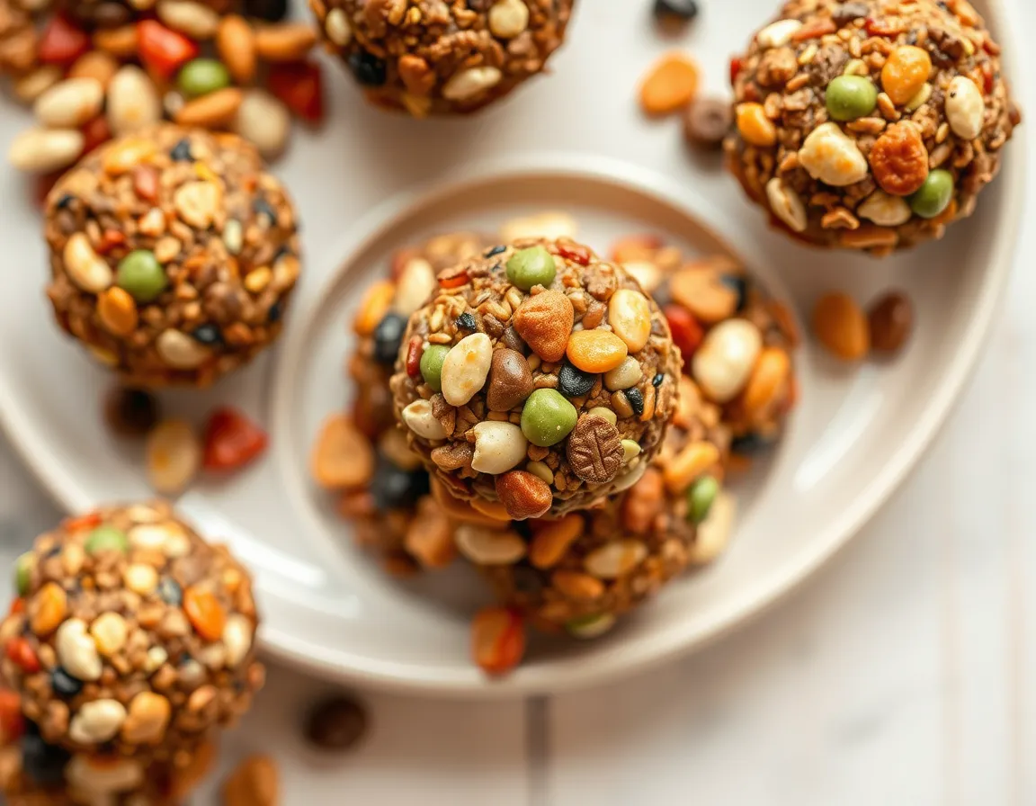 Trail Mix Energy Bites