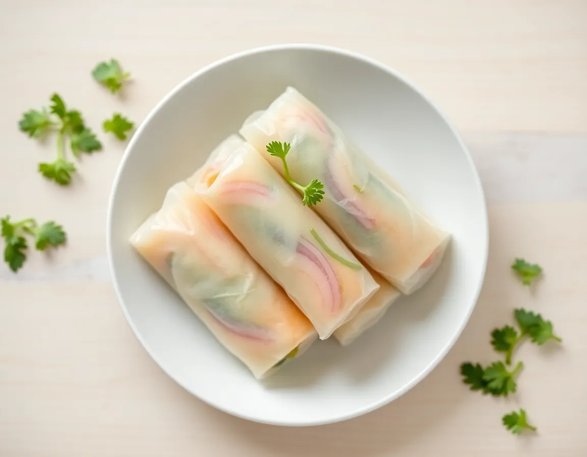 Vietnamese Fresh Spring Rolls